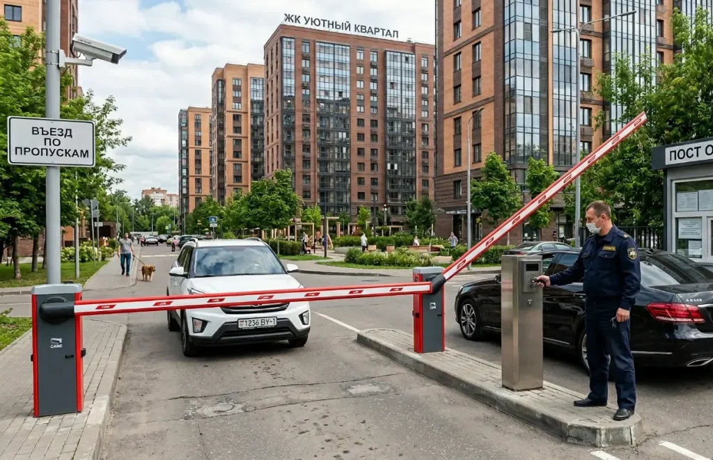 Эксплуатация шлагбаумов в жилых комплексах: как избежать дорогого ремонта 3 shlagbaum